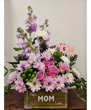 Best Mom Ever Wooden Box 