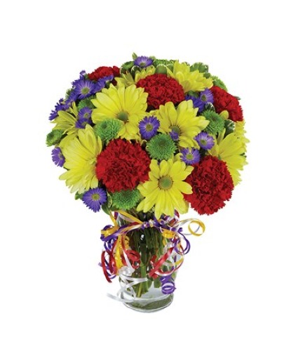Best Wishes Bouquet cheerful 