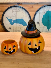 Bewitching Blooms Halloween Arrangement