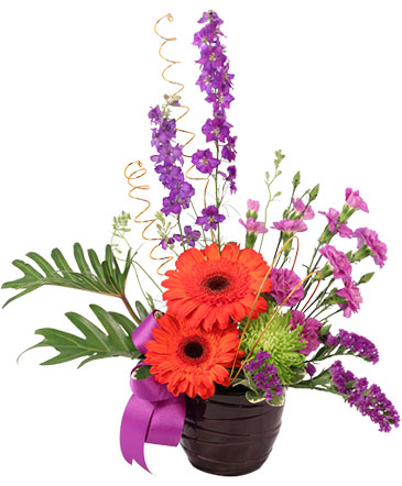 Bewitching Blossoms Floral Arrangement in Oakland Park, FL | FLOWERS BY PROMOIDEA