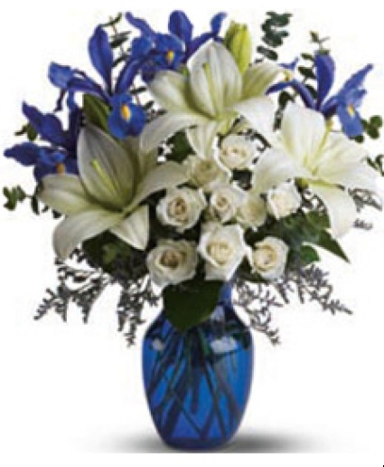 beyond blue Vase