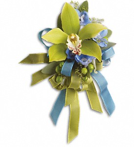 BIG NIGHT ORCHID CORSAGE PROM