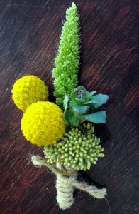 Billy Ball boutonniere