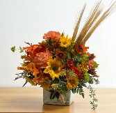 Birch and Blooms Fall