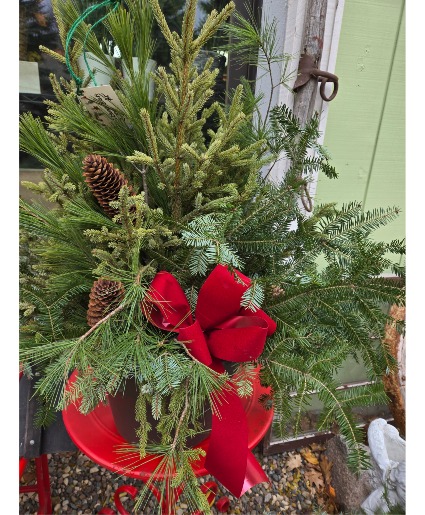 Birch Porch pot Outdoor Porch Pot