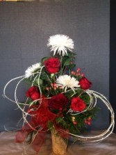 Birch Vase CT1 FRESH ARRANGEMENT