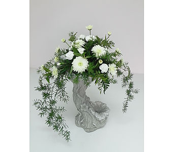 Bird Bath Planter Memorial