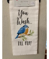 Bird Dish Towel 