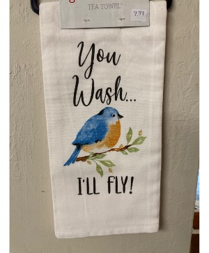 Bird Dish Towel 
