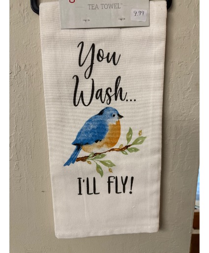 Bird Dish Towel