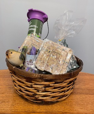 Bird Lovers Basket Gift Basket