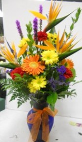 Bird of Paradise Vase