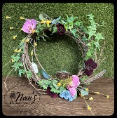 Birdie Silk Wreath