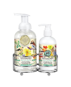 Birds & Butterflies Handcare Caddy Michel Design Works