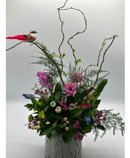 Birds of A Feather Floral Art