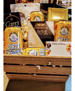 BIRTHDAY BEER & SNACKS CRATE 