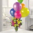 Birthday Bouquet of Flowers & Balloons 