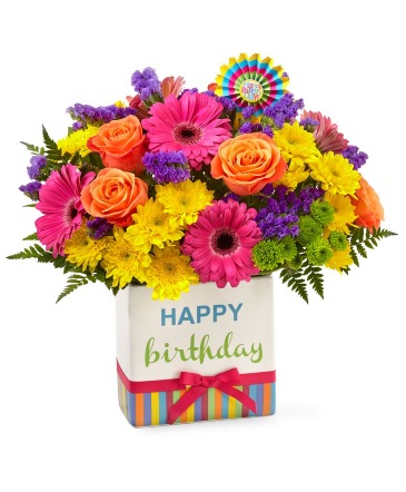 BIRTHDAY BRIGHT BOUQUET  in Williamsburg, VA | Blessing and Blooms Florist