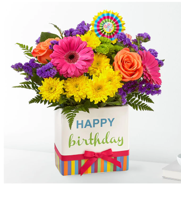 Birthday Brights Bouquet Birthday Brights Bouquet in Clermont, FL | Gia Flowers
