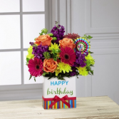 Birthday Brights™ by FTD Vased Arrangement