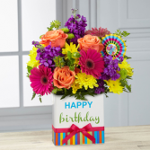 Birthday Brights Designer Arrangement