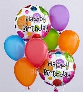 Birthday Balloon Bunch