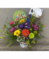 Birthday Cactus Arrangement  in Gainesville, Texas | All About Flowers & More
