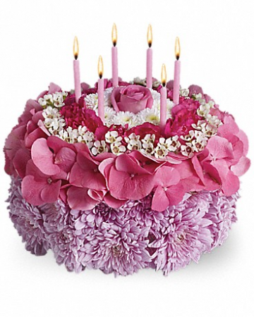 Birthday cake Birthday Flowers