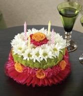 Birthday Cake Arrangement Fresh Arrangement