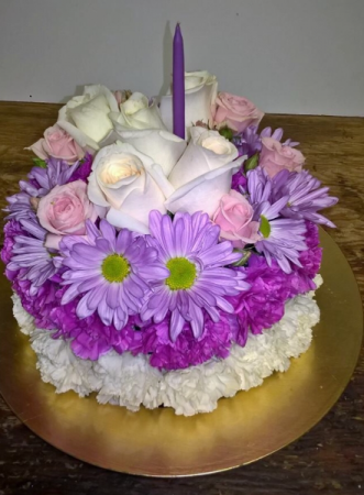 Birthday cake Birthday celabration in Ozone Park, NY | Heavenly Florist