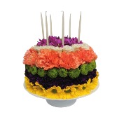 Birthday Cake floral