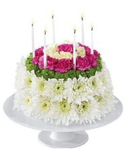 Birthday Cake Flowers 