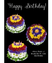 Birthday Cake Surprise   Fresh cut flowers