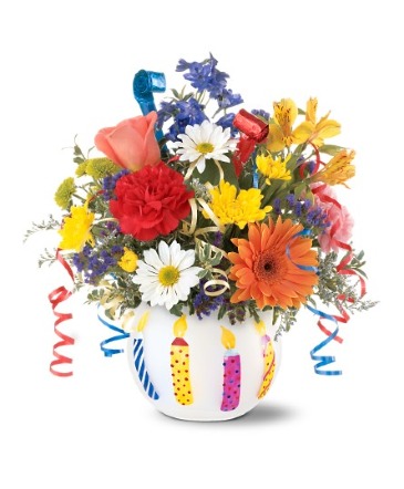 Birthday Celebration TF41-1 Bouquet in Fort Worth, TX | DARLA'S FLORIST