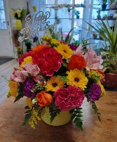 Birthday Cheer Arrangement  in Owen Sound, Ontario | BLOEMERS FLOWERS & PLANTS