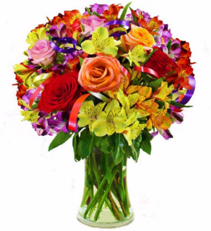 Birthday Cheers! Arrangement in Winston Salem, NC | RAE'S NORTH POINT FLORIST INC. Birthday Cheers! Arrangement in Winston Salem, NC | RAE'S NORTH POINT FLORIST INC.