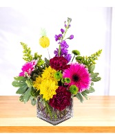Bright Confetti  Vase Arrangement 