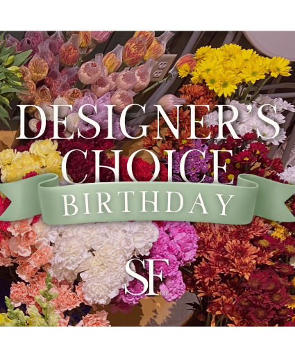 Birthday Florals Designer's Choice 
