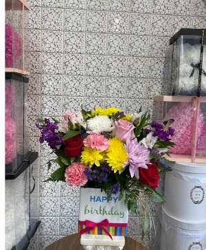 Birthday Florals Designer's  Flower Arrangement