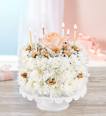 Birthday Flower Cake Birthday