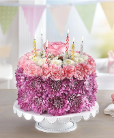 birthday flower cake New!