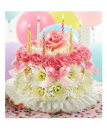 BIRTHDAY FLOWER CAKE® - PINK 