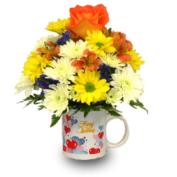 Birthday Hearts Mug