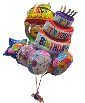 Birthday Joy  Balloon Bouquet