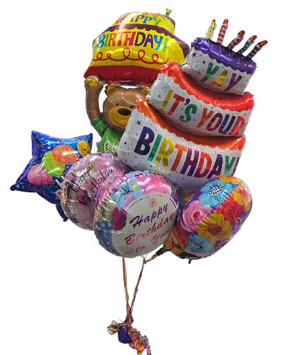 Birthday Joy  Balloon Bouquet