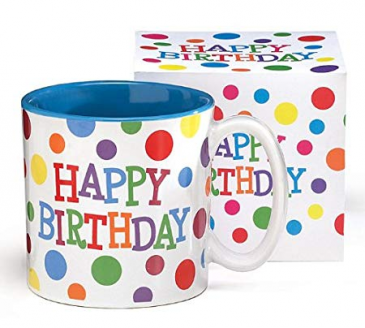 Birthday Polka Dot Mug