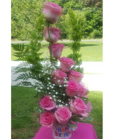 Birthday Roses 4 You  in Charlotte, North Carolina | L & D FLOWERS OF ELEGANCE