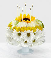 Birthday Smiles Cake Floral Cake  in Las Vegas, Nevada | Blooming Memory