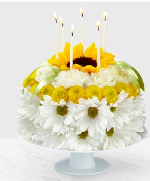 Birthday Smiles Floral Cake (FTD) Birthday