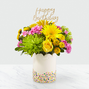 Birthday Sprinkles Bouquet Floral Arrangement
